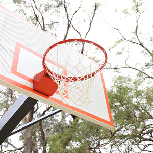 แป้นบาสเก็ตบอลอลูมิเนียมแบบติดตั้งในพื้น ความสูงคงที่ คุณภาพสูง ทนทาน ขนาด 72 นิ้ว สำหรับส่งออก - Product Image 5