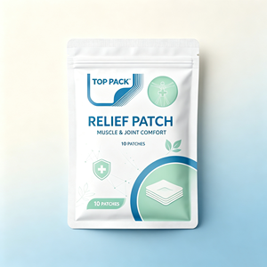 Pochette personnalisée OEM, étanche à l'humidité, refermable, de qualité médicale, pour patchs aux herbes, patchs d'aromathérapie, patchs de bien-être, emballage de patchs - Product Image 2