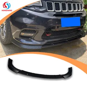 Honghang Brand New Style Sportwagen Front stoßstange Splitter Lip Front lippe für Jeep Grand Cherokee SRT Zubehör 2015-2019