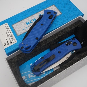 Couteaux de poche tactiques de camping personnalisés OEM de qualité industrielle S30V 0,5 mm à lame pointue, modèle TREDKNIX MINI BM 533 ODM Nylon - Product Image 5