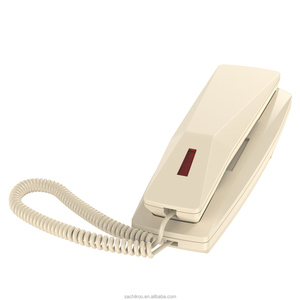 Teléfono con cable de una sola línea, teléfono fijo básico analógico montado en la pared para el hogar y la línea de ajuste <span class=keywords><strong>del</strong></span> <span class=keywords><strong>hotel</strong></span> para uso en el baño - Product Image 6