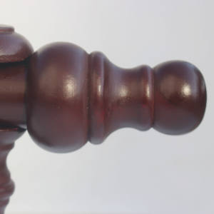 BARRA DE MADERA PARA CORTINA set di aste per tende in legno terminali staffe anelli accessori vendita calda 28MM tenda in legno stile classico <span class=keywords><strong>po</strong></span> - Product Image 6