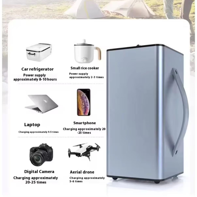 300W Portable Power Station 217Wh LiFePO4 Solar Generator Fast Charge Pure Sine Wave Outdoor Emergency Power Supply for Camping