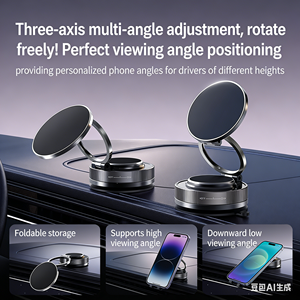 Soporte Magnético Ajustable 360° para Teléfono Móvil con Succión al Vacío para Parabrisas, Tablero y Ventana de Coche, Compatible con iPhone 17 Pro Max - Product Image 4