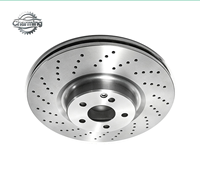Premium OEM-Ersatzteil OE # 2304210712 2214211812 Gebohrte Belüftete Beschichtete Scheibenbremse für Mercedes CL C216 SL R230 Sportwagen, Neu
