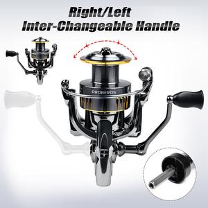 Bobina di metallo CNC 2000 - 7000 Max trascinamento 10kgs filatura mulinello 5.<span class=keywords><strong>2</strong></span>:1 rapporto di trasmissione <span class=keywords><strong>3</strong></span> + 1BB acqua dolce acqua salata filatura mulinello - Product Image 2