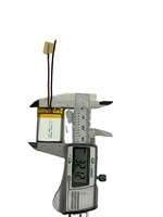 Batterie liquide rechargeable LithoTop OEM ODM 3.7V 702530 500mAh certifiée ISO9001, cathode LiCoO2 de haute qualité, 500 cycles