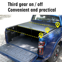 Garde-robe rétractable en aluminium, 50 pièces, tube de haute qualité, couverture de Tonneau à rouler pour accessoires de camion