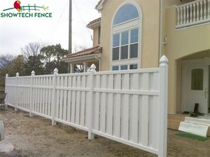 Panneaux de clôture en vinyle blanc de 6 pieds/8 pieds, boîte d'ombre, Offre Spéciale <span class=keywords><strong>Showtech</strong></span>, clôture de piquet fermé semi-privé, clôture d'intimité - Product Image 6