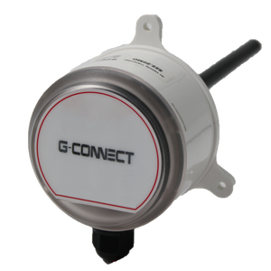 Émetteur de capteur de vitesse du vent monté sur conduit 4-20mA 0-10V Plage réglable sans affichage pour salle blanche - Product Image 1