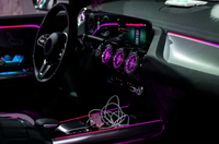 Kit d'éclairage d'ambiance intérieur LED couleur SJC-64 pour Mercedes-Benz GLA W247 2020-2025 Accessoires de voiture Décoration intérieure