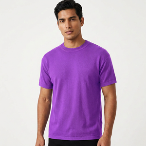 Camisetas de punto transpirables y de secado rápido, ecológicas, al por mayor, cómodas, mezcla de algodón/poliéster, stock a granel para compradores globales - Product Image 1