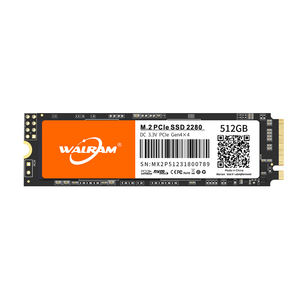 Твердотельный накопитель Walram M.2 NVMe 512 ГБ PCIe, новый, для ноутбуков/настольных ПК, с портом расширения SATA, портативный - Product Image 1