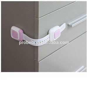 Probebi LH05 Serrure de sangle de sécurité d'angle à l'épreuve des enfants Serrure bébé réglable avec matériaux ABS et PE - Product Image 3