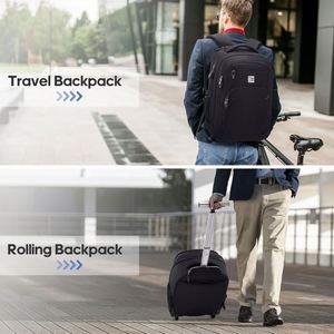 BSCI Children's Rolling School Bag at Factory Price: <b>Backpack</b> with <b>Wheels</b> for Students with good quality - Product Image 6