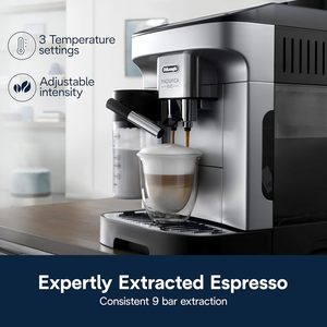 Cafetera Espresso Automática De'Longhi Magnifica Evo con Espumador de Leche Automático, Molinillo Integrado, Programable y Autolimpiante para Cappuccino - Product Image 5