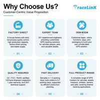 Tracelink - Rastreador GPS Mini 4G Inalámbrico Portátil para Vehículos, con Batería de 10000 mAh de Larga Duración, Localización en Tiempo Real por GSM/GPRS/LBS, Magnético