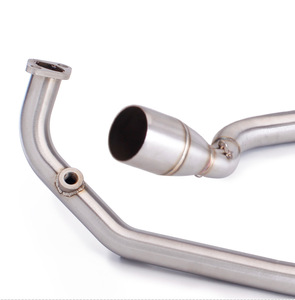 Tubo di scarico Slip On tubo di collegamento anteriore del motociclo collegamento in acciaio inossidabile silenziatore modificato sostituzione <span class=keywords><strong>Moto</strong></span> per <span class=keywords><strong>Kymco</strong></span> KRV180 - Product Image 2