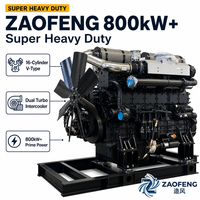 Groupe électrogène diesel à châssis ouvert 100kW 400kW 1000kW avec moteur Deutz Volvo et démarrage automatique pour station de télécommunications et champ pétrolier