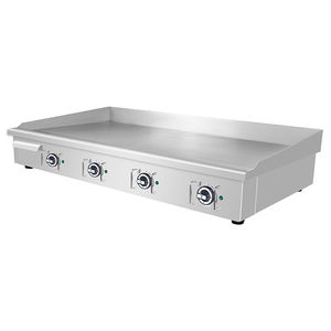 DPL-1200 полный гладкой большой 120 см 12 мм железа варочная поверхность коммерческий Электрический гриль - Product Image 2