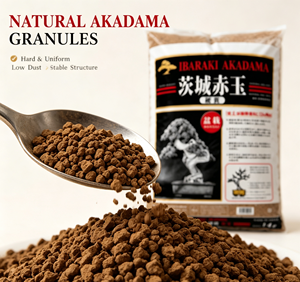 Sustrato de Arcilla Porosa Akadama para <span class=keywords><strong>Cactus</strong></span> y Flores, Fertilizante Granulado para Adubación de Superficie de Suculentas, para un Crecimiento Saludable de las Raíces - Product Image 1