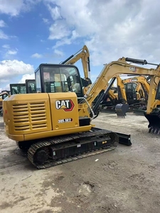 Excavatrices Caterpillar 305.5 d'occasion à faible consommation, excavatrices de 6 tonnes d'occasion en bon état, accessoire de pince hydraulique, marteau hydraulique - Product Image 5