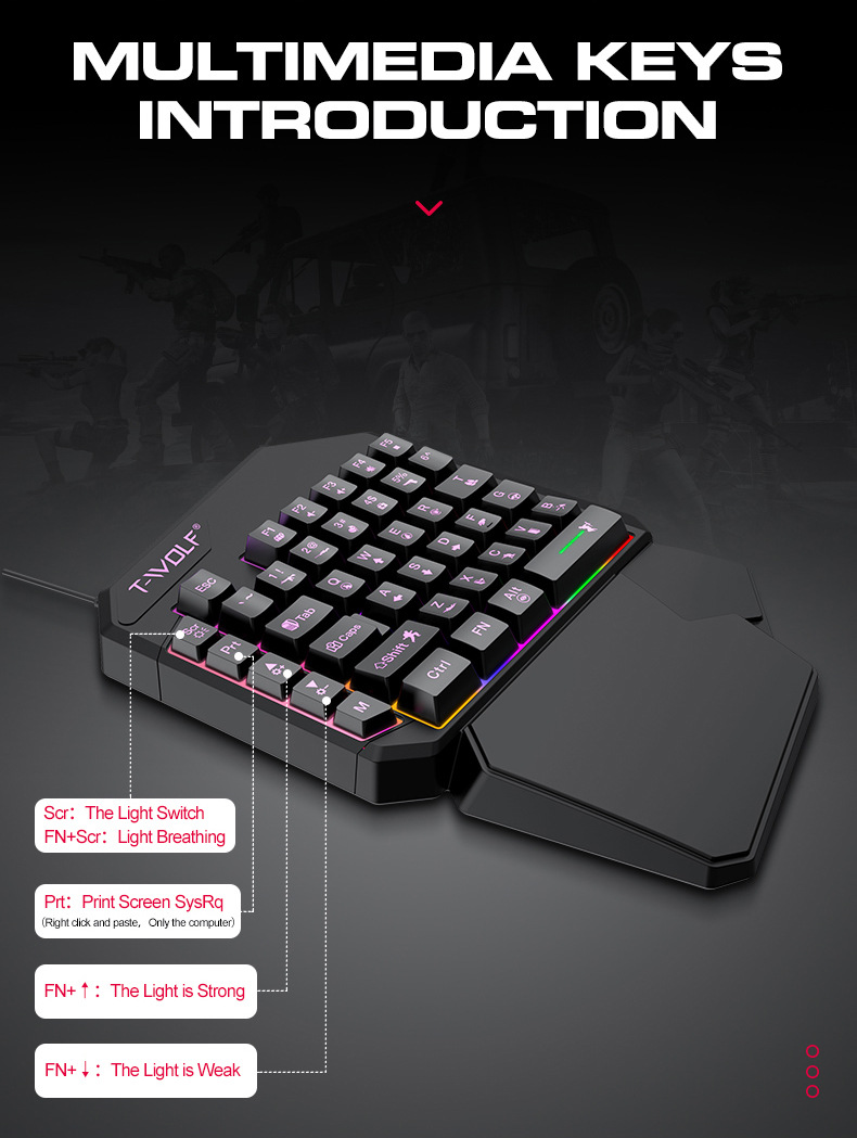 gaming keyboard and mouse for mobile free fire