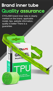 프랑스 플라스틱 밸브가있는 CYCLAMI 자갈 자전거 TPU 내부 튜브 700/32C-47C <span class=keywords><strong>MTB</strong></span> <span class=keywords><strong>29</strong></span> 622 초경량 46g TPU 내부 튜브에 적용 - Product Image 6
