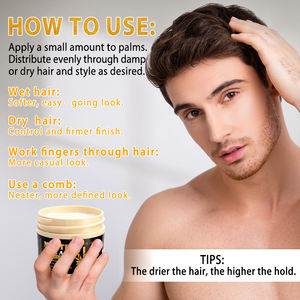 Crema de Peinado para Hombre de Marca Privada para Controlar el Frizz y Definir el Estilo, Productos de Peinado para Crear un Look Natural - Product Image 6