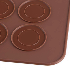 Tapete de Silicona para Macarons, Fabricación OEM y ODM, Capacidad para 48 Unidades, Lámina de Silicona para Hornear Galletas, Repostería, Tapete de Silicona para Macarons DIY - Product Image 6