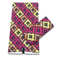 Tissu Ankara en microfibre tendance, motif enduit, pour vêtements, sacs, costumes, sellerie automobile, vestes, manteaux, broderie GSM, paillettes, uni