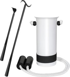 Dispositivo OEM de Plástico para Ayudar a Poner Calcetines para Hombres y Personas Mayores, Kit de Ayuda para Calcetines sin Necesidad de Dobrarse - Calzador Extensible Ajustable de 35 Pulgadas - Product Image 1