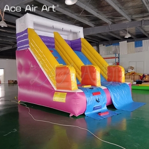 Château gonflable extérieur de toboggan aquatique | Aire de jeux pour enfants Aqua Park pour les tout-petits et les visites de parcs urbains - Product Image 2