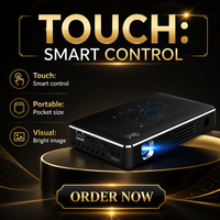 P10 Mini DLP Proyector 1080P Full HD 4K Resolución Android IOS Compatibilidad Home Theater Auto 3D Estéreo LED Portátil EE. UU.