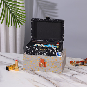 Master Gu Jewelry <b>Storage</b> <b>Box</b> 2277A Nebula Black <b>Small</b> Covered Organizers For Home Use - Product Image 4