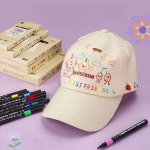 ปากกามาร์คเกอร์สำหรับผ้า ผ้าใบ กระเป๋าผ้า ระบายสี กันน้ำ ใช้สำหรับวาดภาพบนเสื้อยืด ผ้าใบ กระเป๋าผ้า  สำหรับงานเพ้นท์มือ  ปากกาสำหรับงานสิ่งทอ เพื่อการตกแต่งส่วนตัว - Product Image 2