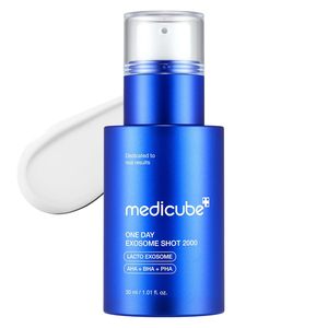 Sérum facial liquide medicube Exosome Shot Zero 2000PPM Spicule, booster cutané, exosomes, AHA+BHA+PHA, soin des pores, cellules mortes de la peau - Product Image 1