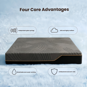 High Density Memory Foam <b>Mattress</b> Twin Full Queen Size Soft Comfort Breathable Knit Cover Roll Up Home Bed - Product Image 4