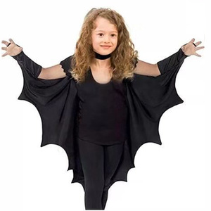 <span class=keywords><strong>Disfraz</strong></span> de Halloween para <span class=keywords><strong>Mujer</strong></span>, Capa de Gato y Murciélago, Mono con Cierre de Velcro y Antifaz, Color Negro, ODM - Product Image 4