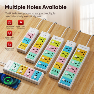 Mitsushi cắm với 4/5/6 AC cửa hàng 3 <span class=keywords><strong>USB</strong></span> một cổng tuya wifi thông minh dải điện bảo vệ tăng cho anh AU chúng tôi EU thông minh cửa Hàng Anh - Product Image 2