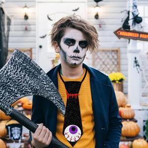 <span class=keywords><strong>ชุด</strong></span>เนกไทและโบว์ฮาโลวีน-ลายแมงมุมฟักทอง, อุปกรณ์ประกอบฉาก<span class=keywords><strong>ส</strong></span>ำหรับงานเลี้ยง, เครื่องประดับเครื่องแต่งกายแนวกอธิคสำหรับผู้ชาย/ผู้หญิง - Product Image 3