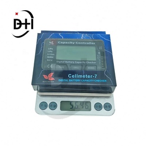 เครื่องตรวจสอบความจุแบตเตอรี่ดิจิตอล Universal RC CellMeter-7 สำหรับแบตเตอรี่ LiPo LiFe Li-ion Nicd NiMH เครื่องทดสอบแรงดันไฟฟ้าแบตเตอรี่ - Product Image 5