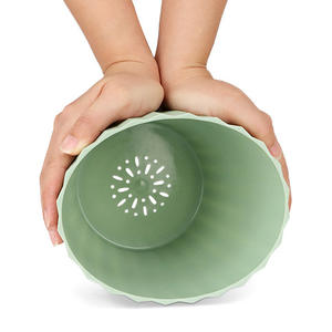 P168, jardinière <span class=keywords><strong>en</strong></span> <span class=keywords><strong>plastique</strong></span> Morandi Color Waist-Slimming Stripe pour jardinage intérieur/extérieur, vente à chaud - Product Image 2