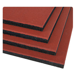 Tapis de sol de gym en vinyle de 15 mm absorbant les chocs - Antidérapant et imperméable pour la maison et les terrains de sport - Product Image 2
