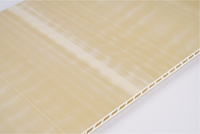 Chine Panneau de bois Cieloraso Faux plafond en PVC Design Plastique PVC Plafond et panneau mural Techo