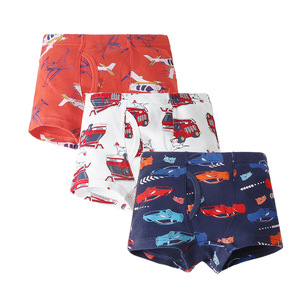 Vente en gros de sous-vêtements pour enfants caleçons en coton pour garçons caleçons de classe A pour bébés et tout-petits Shorts extensibles - Product Image 1