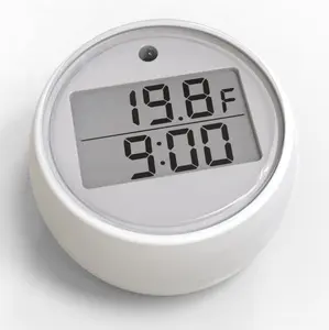 Floating waterproof thermometer for hot water bathtub essential tool for cold air Ice bath thermometer with timer