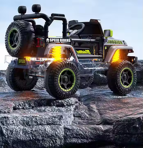 Высококлассный Классический двухместный автомобиль с двойным пультом дистанционного управления <span class=keywords><strong>2</strong></span>-Местный Электрический игрушечный четырехколесный От <span class=keywords><strong>2</strong></span> до 4 лет автомобиль для девочек и младенцев - Product Image 6