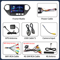 Lecteur multimédia automobile Android pour Hyundai Grand I10 2013-2018 Autoradio GPS Navigation Carplay QLED 1280x720 Écran tactile Voix