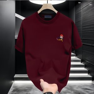 Wholesale Custom-made <strong>Men's</strong> Summer Short-sleeved <strong>T</strong>-<strong>shirts</strong>, 100% Cotton 260G Hip-hop Printed Round-neck Loose-fitting <strong>Men's</strong> <strong>Shirt</strong> - Product Image 6